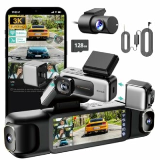 BOTSLAB 3K 4 Channel Dash Cam