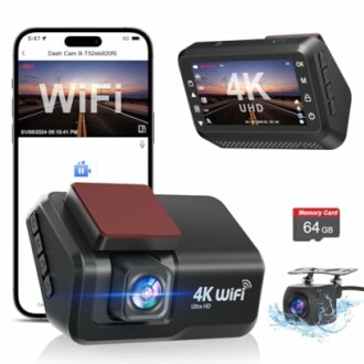 CHORTAU B-T52 4K Dash Cam