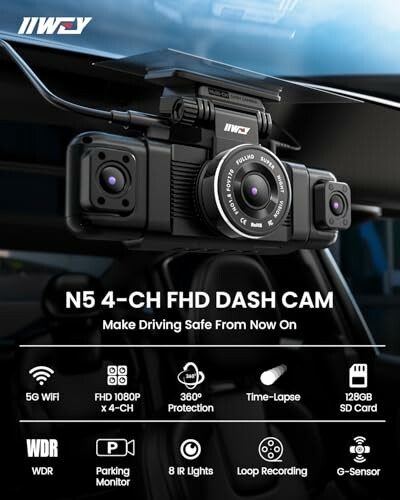 IIWEY N5 Dash Cam